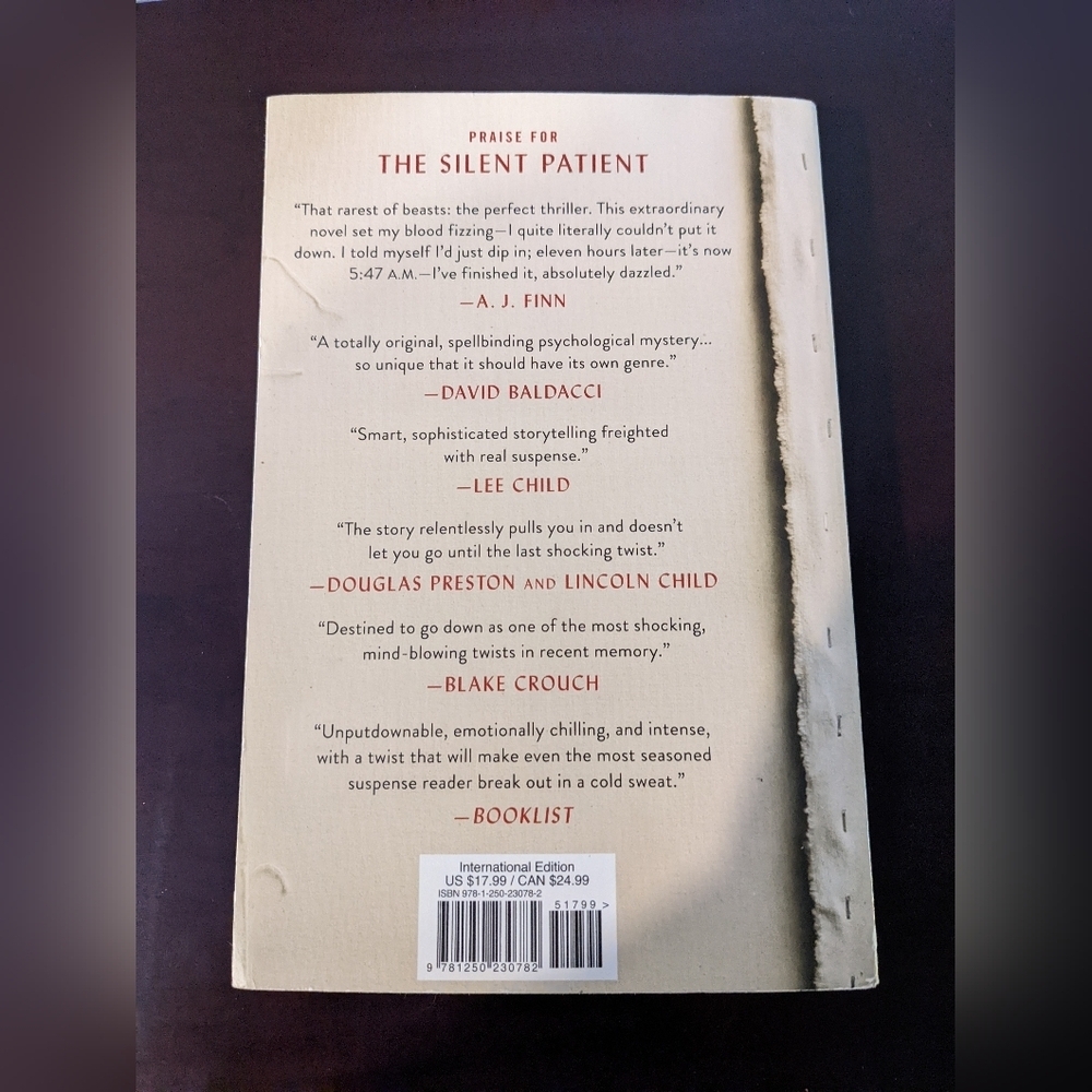 3/$20 The Silent Patient Book by Alex Michaelides - Picture 2 of 4